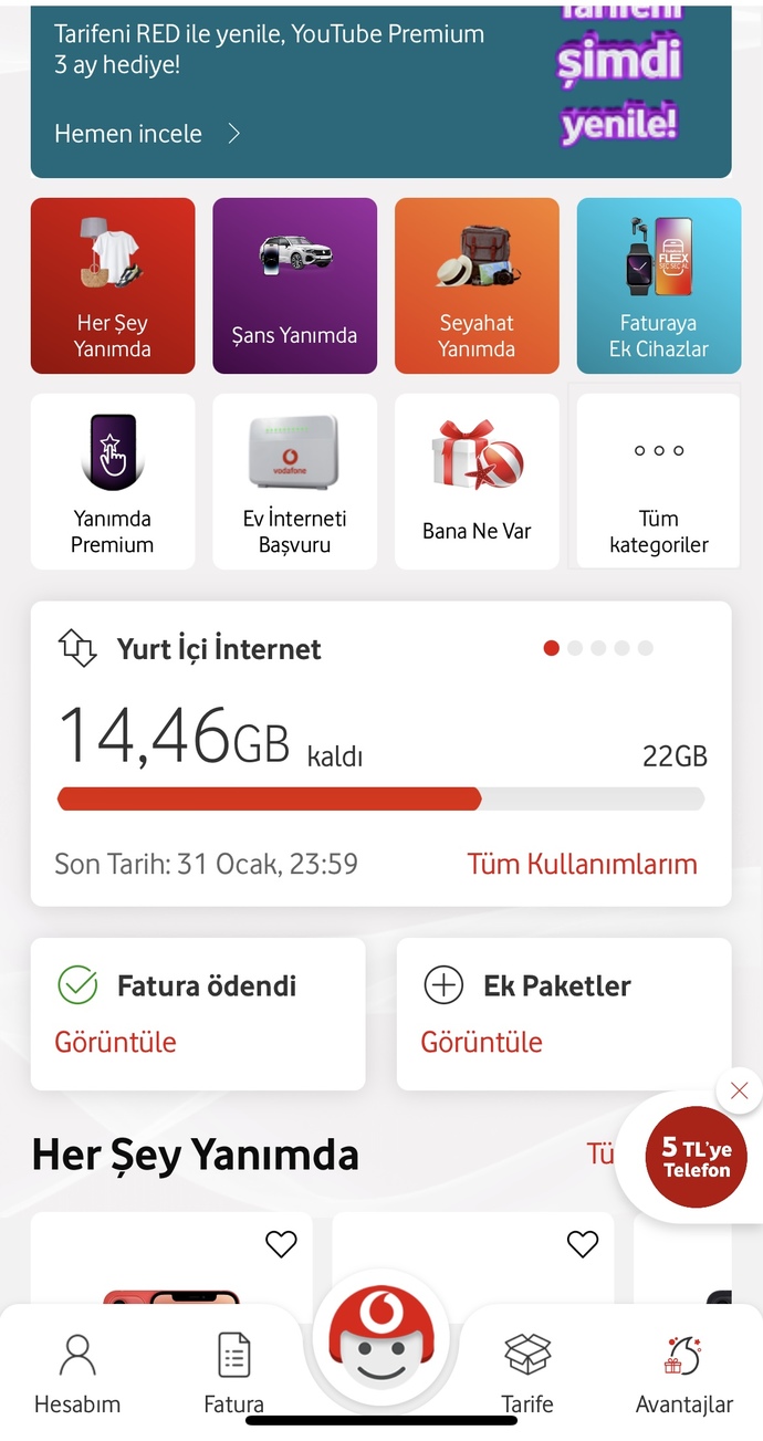 Ev interneti de var yetiyor ya 
