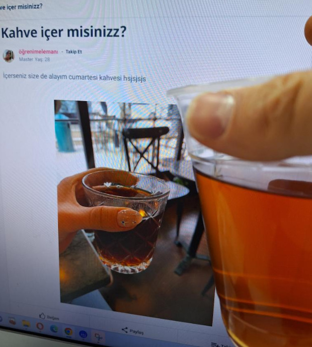 Kahve içer misinizz?