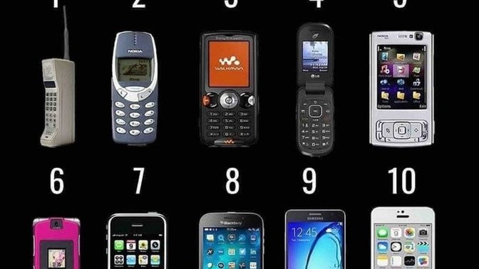 İlk telefonun neydi hatırlıyor musun?