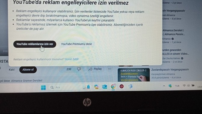 Reklam engelleyici artık çalışmıyor ne yapabilirim?