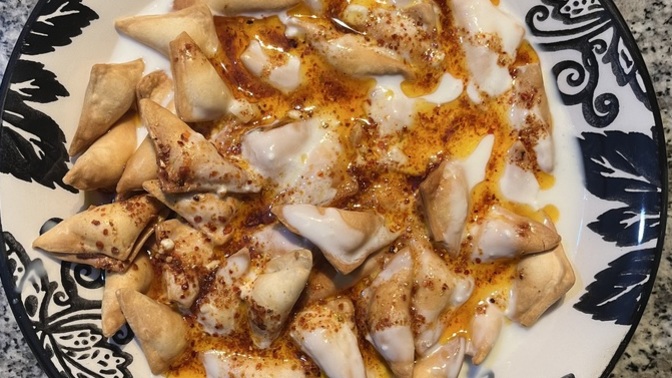 Bugün çıtır mantı yaptım! Siz mantıyı nasıl seversiniz😋?