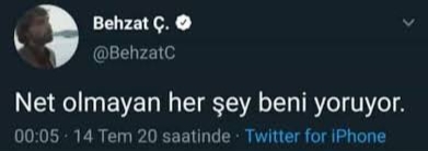 Belirsizlik ve netleşmesini beklemek kadar yorucu bir şey söyler misiniz?