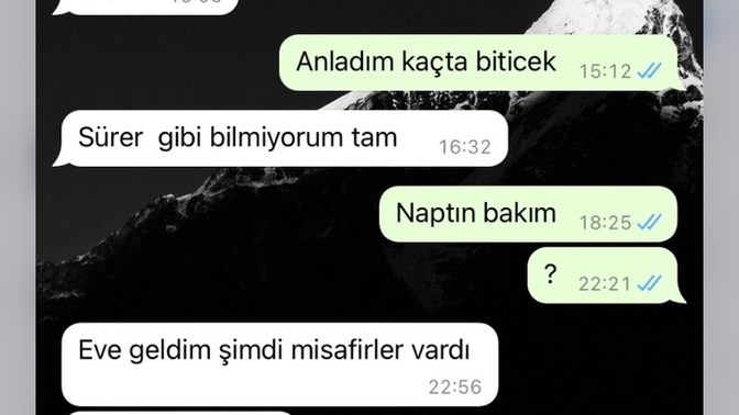 Eski sevgılımı çok özlüyorum mesaj da sogukmu?