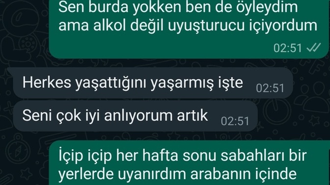 Herkes yaşattığını, yaşamadan ölmez mi?