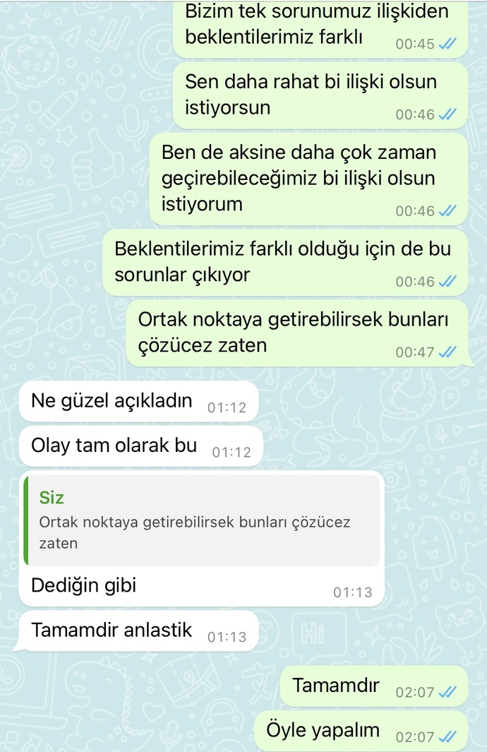 Bu konuşmalardan ne anlıyorsunuz? Çocuk ne yapmaya çalışıyor?