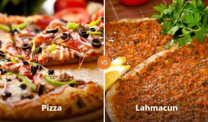 Pizza mı daha çok seversiniz yoksa lahmacun mu?