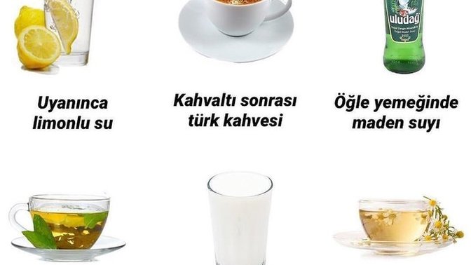 Hangi zaman ne içiyorsun?