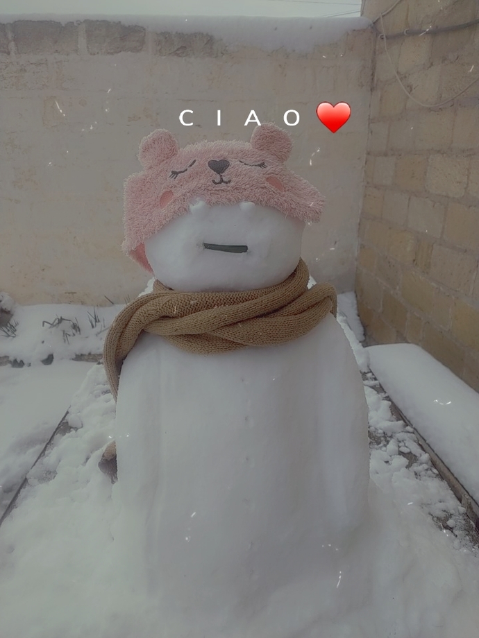 Snowman-im nasıl olmuş 🤣?
