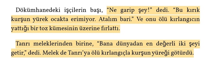 Kitapların altını çizer misiniz?