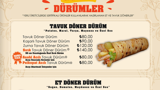 Döner 🌯 yemek için zengin olmak mı lazım?