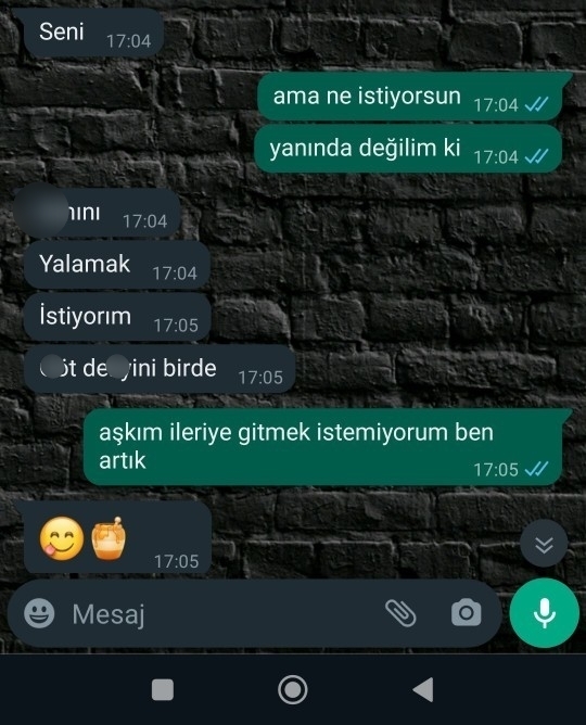 Sevgilimle yakınlaşmamak istemiyorum, ancak o böyle şeyler diyor ne yapmalıyım?