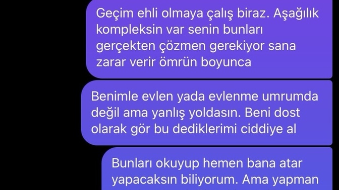 Konuşmaları okuyup yorum yapar mısınız?