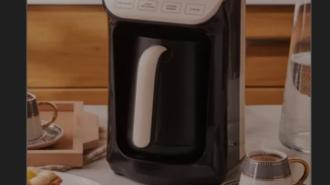 Kahve makinesi sipariş verdim, sizce güzel mi?
