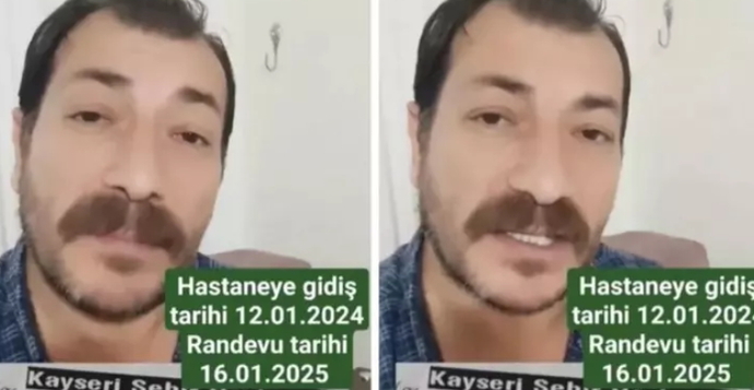 Şehir Hastanesine başvuran vatandaşa 1 yıl 4 gün sonraya randevu verildi! Sizce neden böyle oldu?