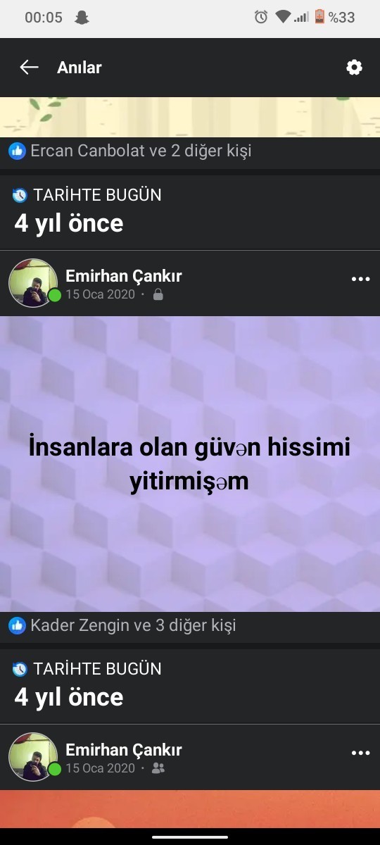 İnsanlara güvenen kaldi mi?