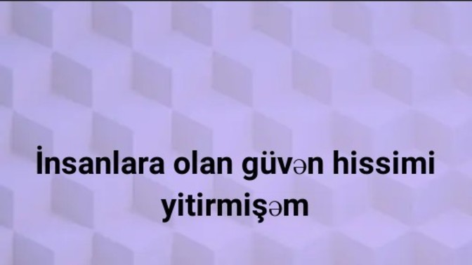 İnsanlara güvenen kaldi mi?
