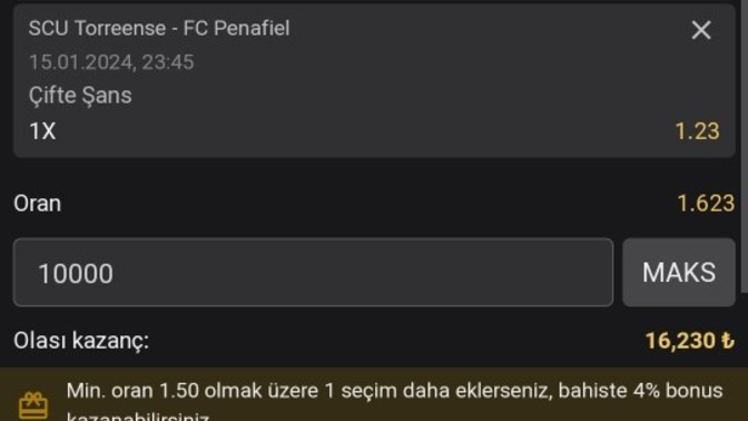 Sizce gelecek mi bu kupon?