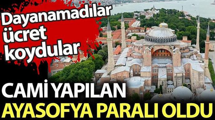 Sonunda Bunuda Gördük; Camiyi Gezmek 25 Euro (820TL), Siz İbadet Yeri Olan Camiyi Gezmek İçin Bu Parayı Ödermisiniz?