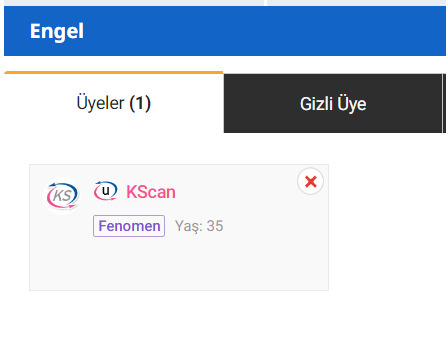 Engellediğiniz ve uzun süre engelini kaldırmadığınız birisi var mı?