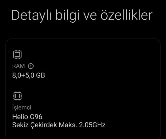Akıllı telefonunuz kaç GB RAM belleği Ve dahili hafıza ya sahip yeterli geliyor mu?