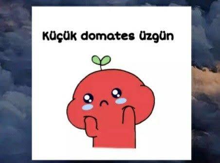 Küçük domatesi kim üzmüş?