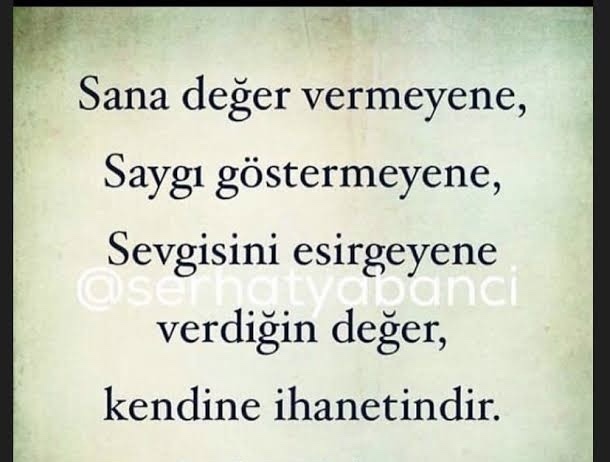 Tahammül edemiyorum siz de de öyle mi?