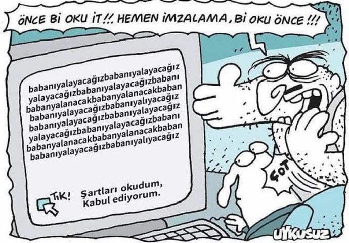 Okumadan imza atarmısınız?