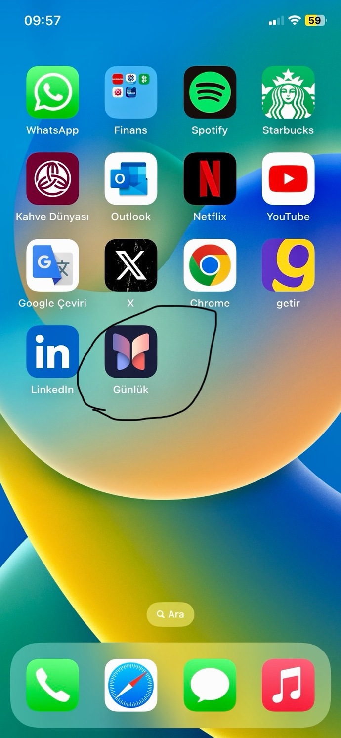 Sizin de günlüğünüz var mı?