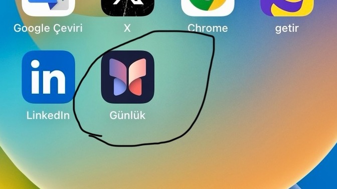 Sizin de günlüğünüz var mı?