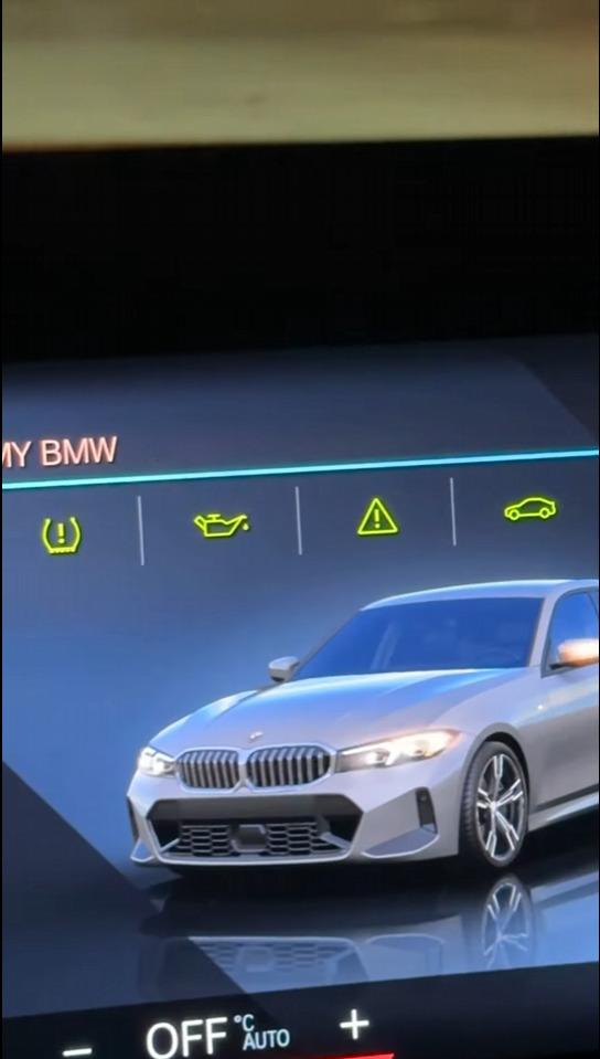 Bmw aracımda böyle hata veriyor, sebebi nedir bunun?