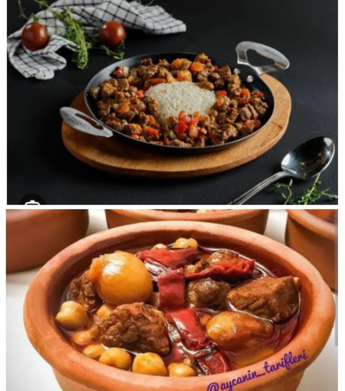 Güveçte etli nohut mu sac tava mı?