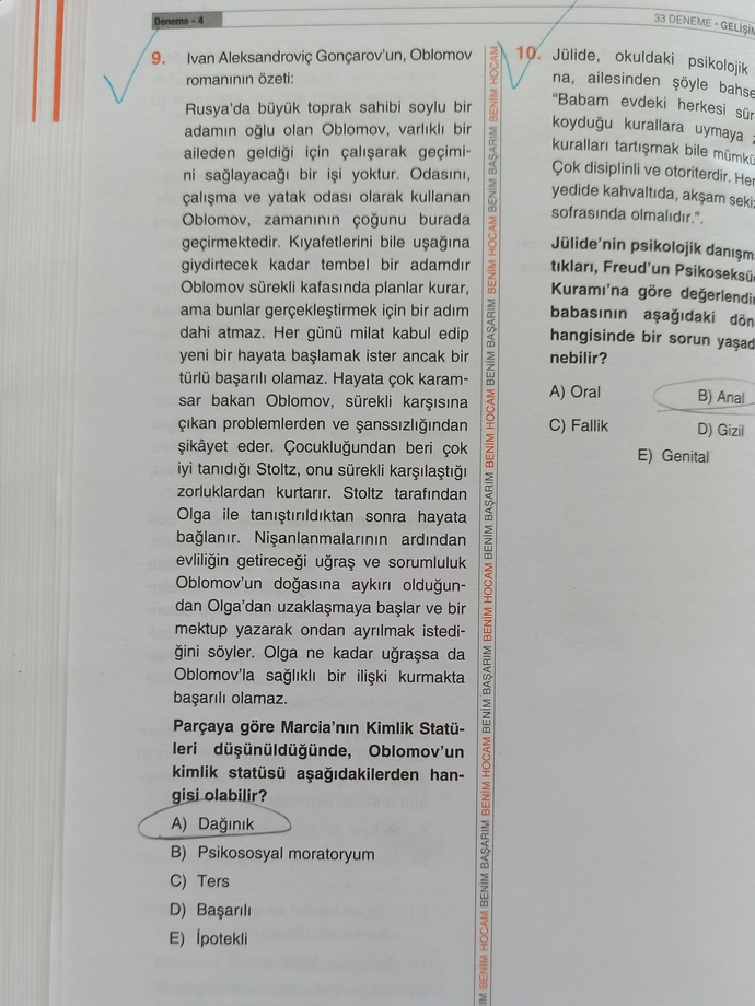 Her gün yeni bir hayata başlamak isteyip başarılı olamama sorunsalı?