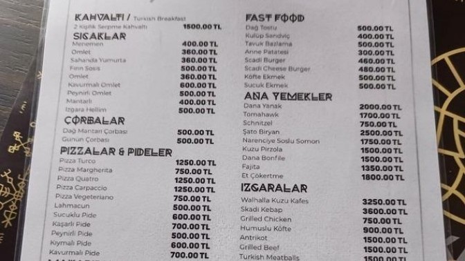 Uludağ'da tek kişilik menemen 400 TL olmuş, fiyatlar dudak uçuklatıyor! Kayak merkezlerine piknik tüpü ve tavayla mı gitsek?