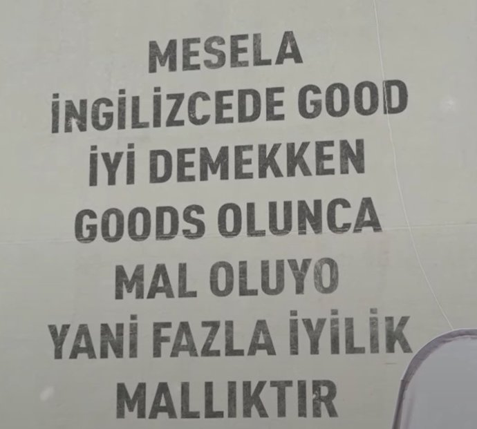 Daha çok iyi olmanın mı ekmeğini yediniz, kötü olmanın mı?