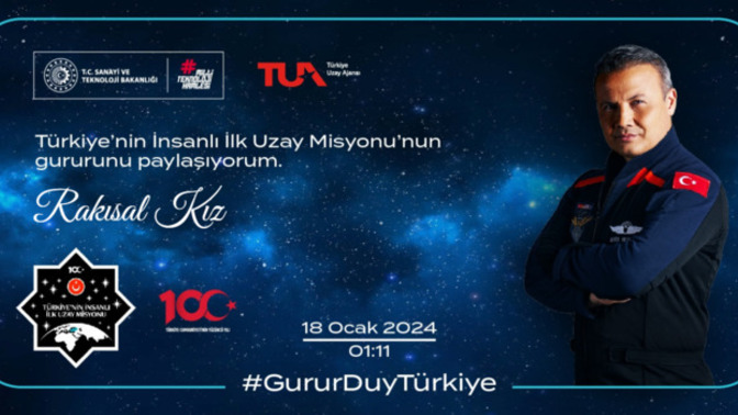 Türkiye’nin insanlı ilk uzay görevinde "Uzay Hatıra Bileti" oluşturma aktif edildi! Bilet almak ister misiniz?