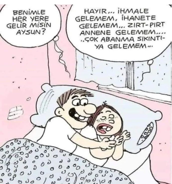 Nelere gelemezsiniz?