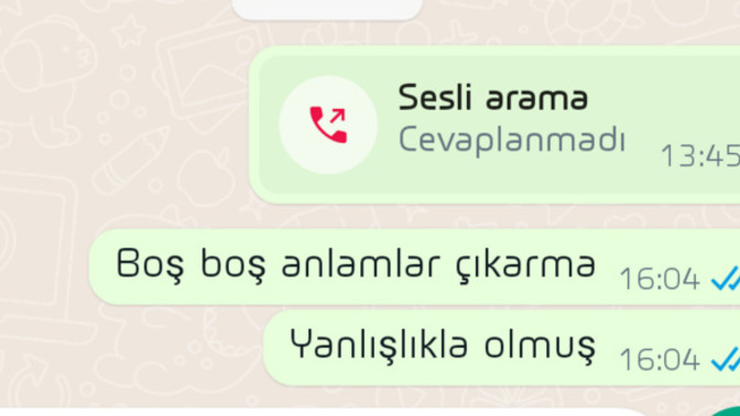 Eski sevgilimin profiline bakarken yanlışlıkla aramak?