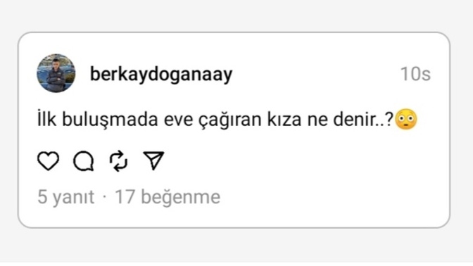 Artık rolleri mi değiştirmeye başladık?