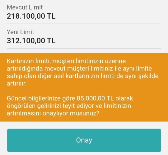 Kredi kartı limiti önemli midir, kartınızın limitini artırır mısınız?