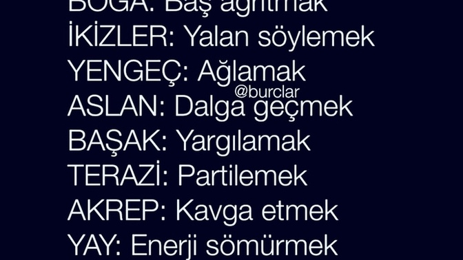 Burçların bayılarak yaptıkları nedir? Sen neleri bayılarak keyifle yapıyorsun?