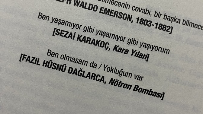Ben olmasam da yokluğum var dediğiniz kimse oldu mu?