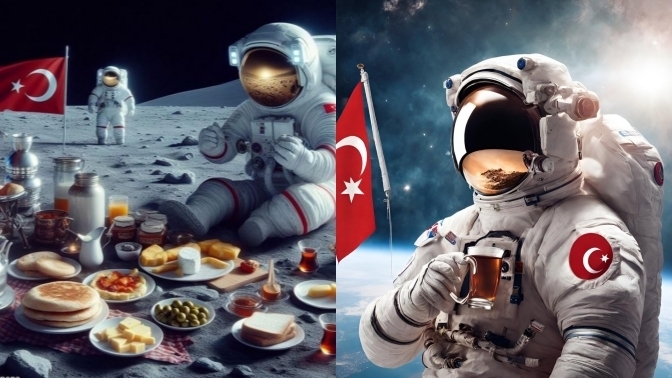 Türkiye'nin uzay yolculuğu başladı! 🇹🇷🚀 Neler hissediyorsunuz?