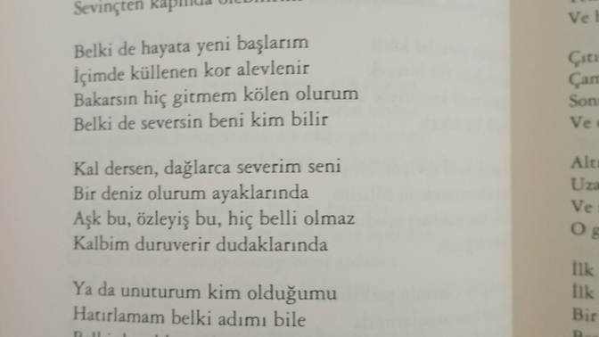 Özünde şiir olan şarkılarda nerede kalmıştık?