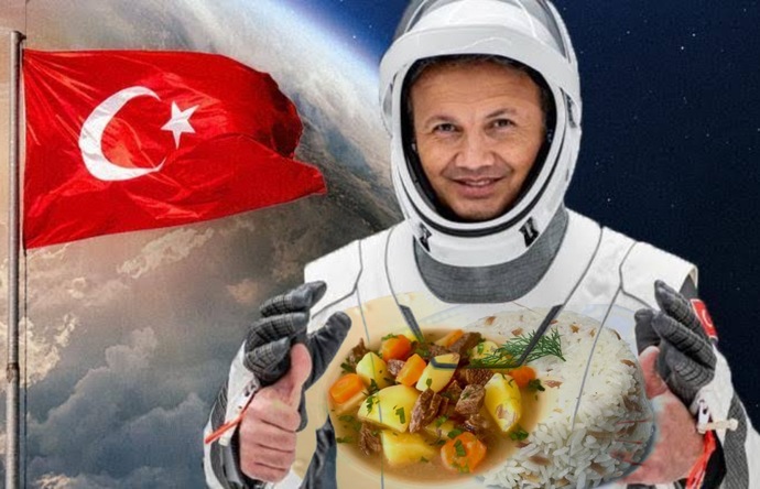 Alper Gezeravcı, uzayda et haşlama ve pirinç pilavı gibi yemekler yiyebilecek! Sen uzaya gitsen yanına hangi yemeği alırdın?