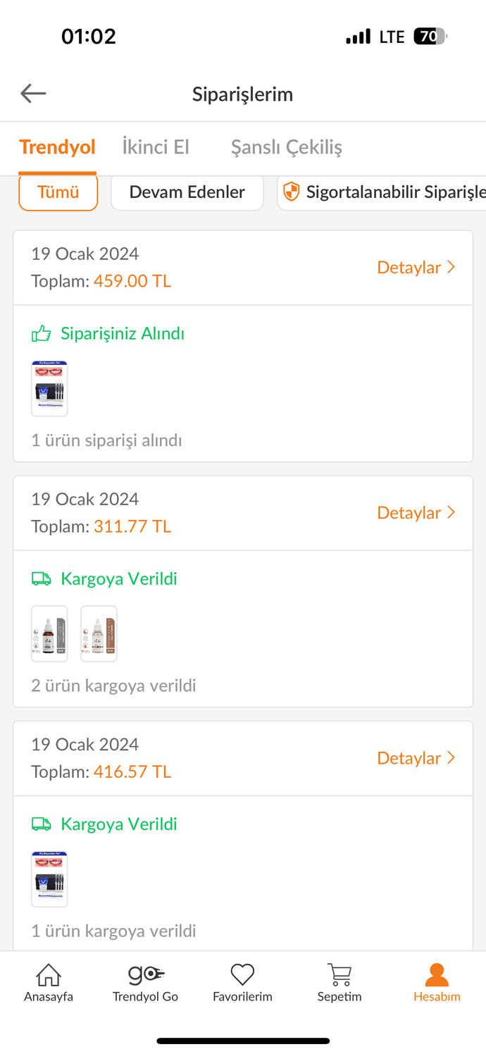 Kendinize en son ne aldınız?
