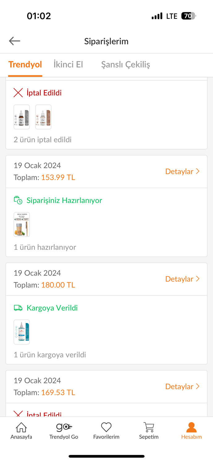 Kendinize en son ne aldınız?