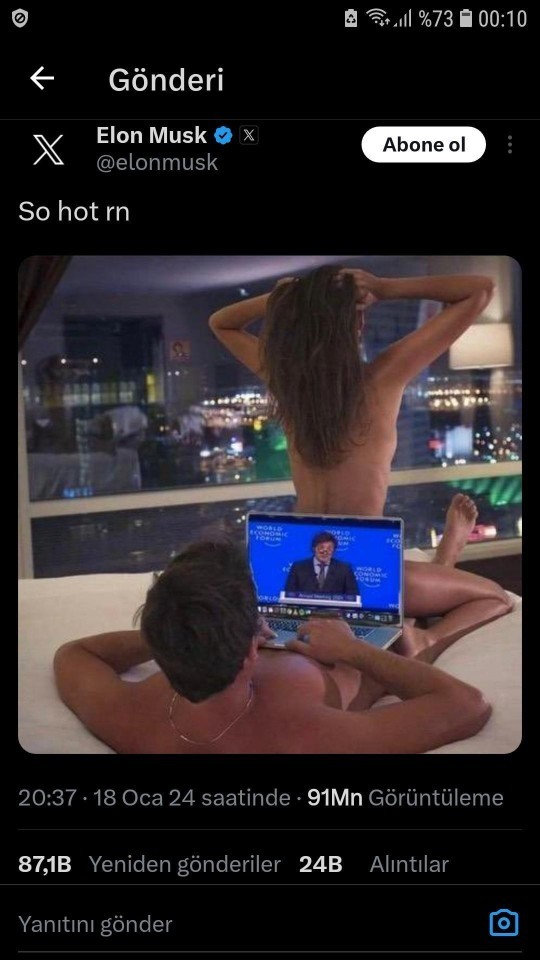 Elon çok sapıttı neden?