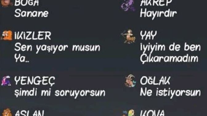 Burçlara eski sevgilisi yazsa ne tepki verir?