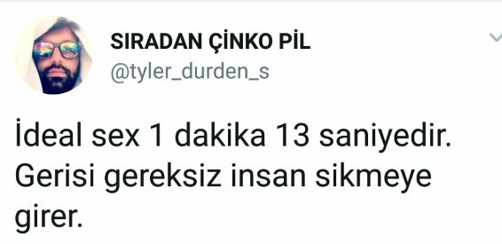 Sekste yapmaktan asla vazgeçemeyeceğiniz bir şey var mı?