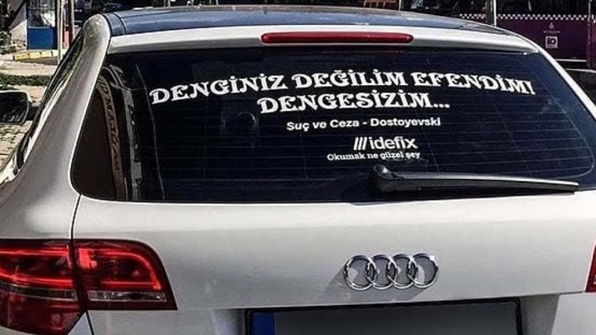 Araba/kamyon arkası yazılara örnek vermenizi istesem neler söylersiniz✌️?